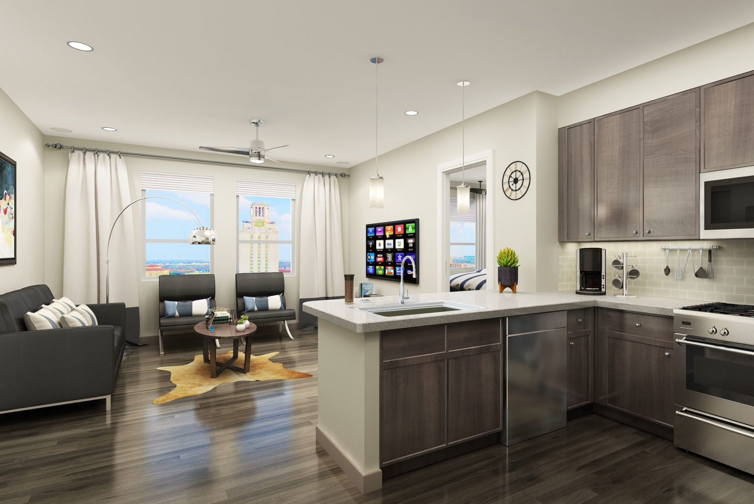 Luxury Apartments Near UT Austin Amenities Villas on Nueces